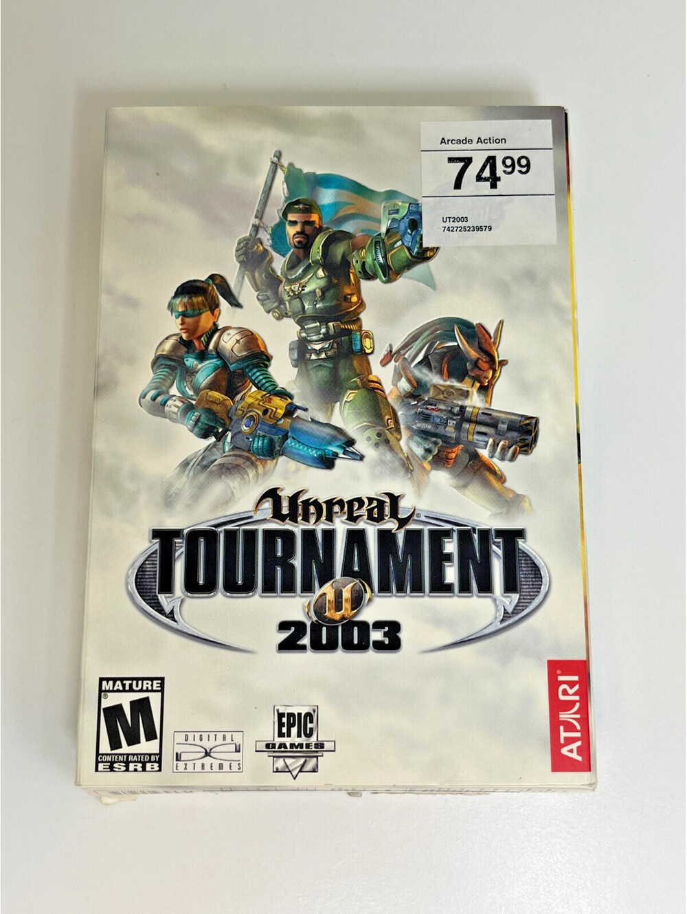 Unreal Tournament 2003 PC Big Box Complete Atari Epic Games CIB